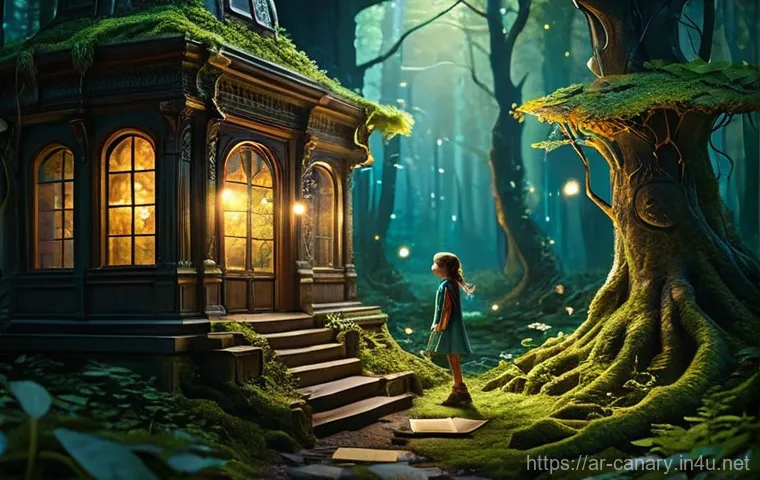 카나리아제도 영어 사용 가능 여부 - **Prompt 1: Enchanted Forest Library**
    "A breathtaking fantasy illustration of a hidden, sun-dap...